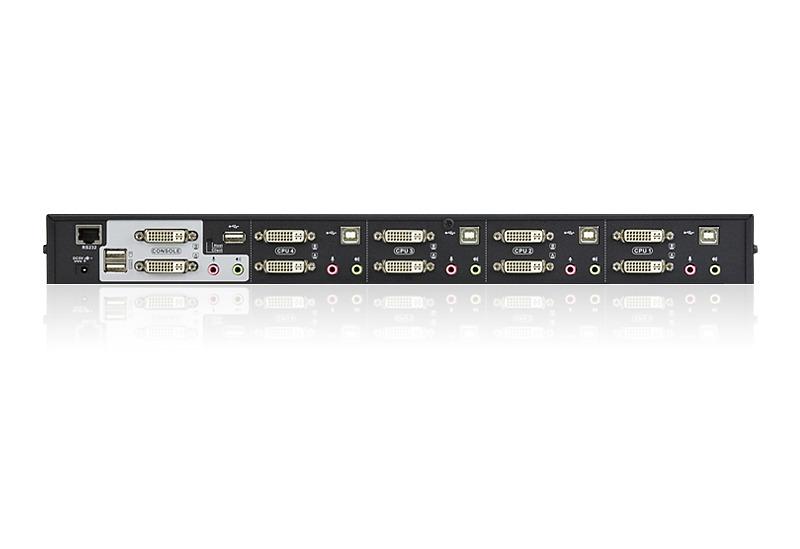CS1764A Aten 4-Port USB 2.0 DVI KVMP Switch Bundle KVM Solutions