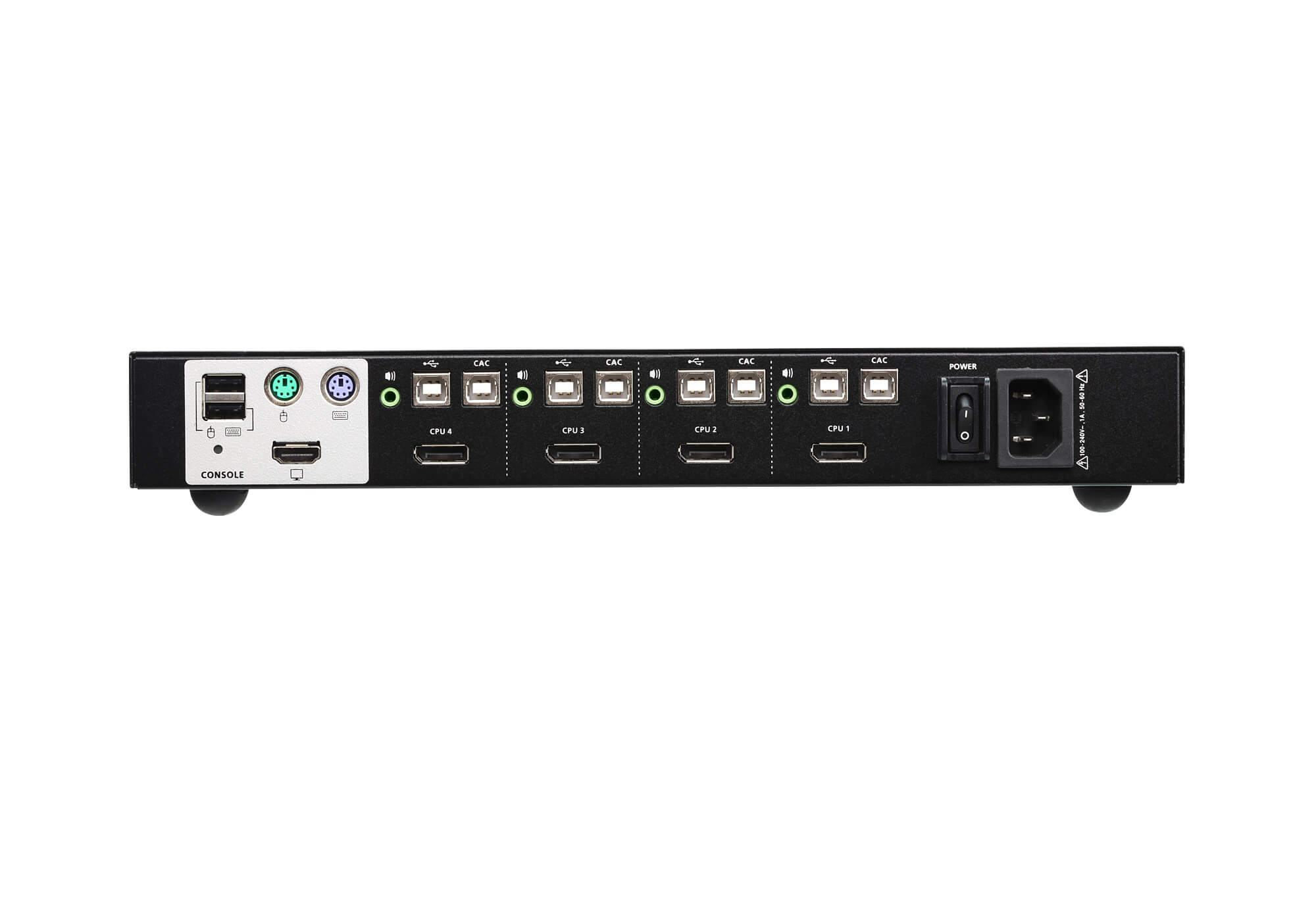 CS1184DP Aten 4-port USB DisplayPort Secure KVM Switch (PPS PP v3.0  Compliant) KVM Solutions