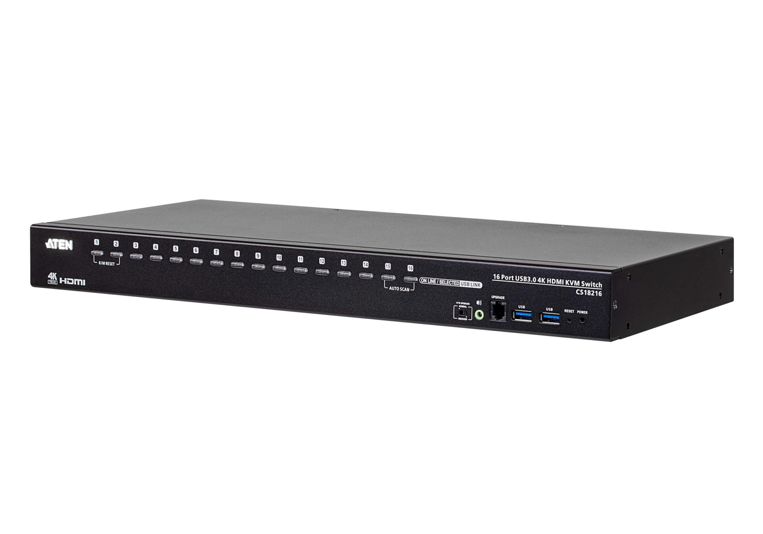 CS18216 Aten 16-port USB 3.0 4K HDMI KVM Switch NEW KVM Solutions