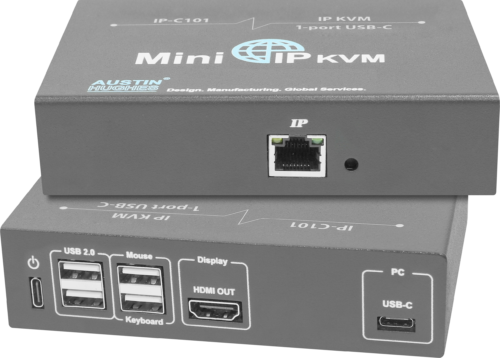 IP-C101 Austin Hughes 1-port USB-C Mini IP KVM Series